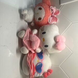 Hello Kitty Plush Toy Set